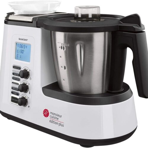 Silvercrest Monsieur Cuisine Edition Plus Neuf Multifonction Accessoire Lavable Noir,argent