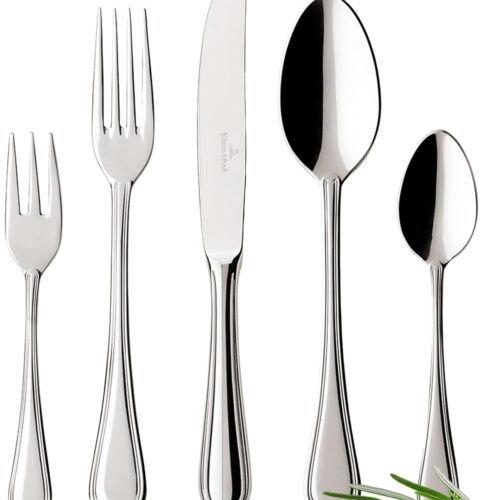 villeroy & boch neufaden merlemont couverts pour 6 personnes, 30 pièces, acier inoxydable